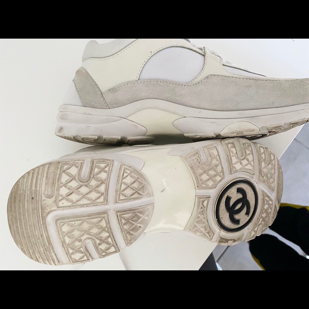 Chanel Sneakers All White 2019 Collection